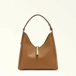 FURLA: Коричневая сумка 