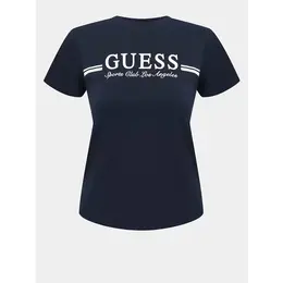 GUESS: Синяя футболка 