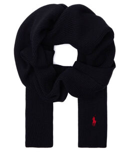 Polo Ralph Lauren: Чёрный шарф 