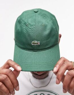 Lacoste: Зелёная кепка 