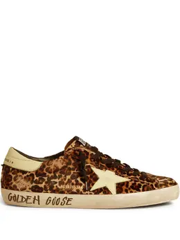 Golden Goose: Коричневые кроссовки  Super Star