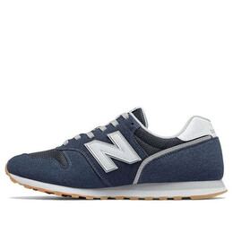 New Balance: Синие кроссовки  373