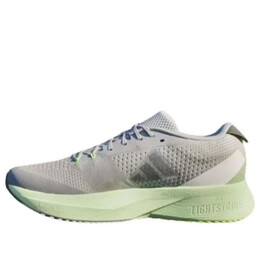 Adidas: Серые кроссовки  Adizero