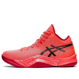 Asics: Красные кроссовки 