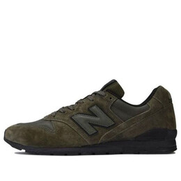 New Balance: Зелёные кроссовки  996