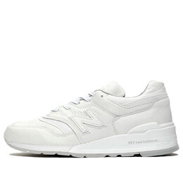New Balance: Белые кроссовки  997