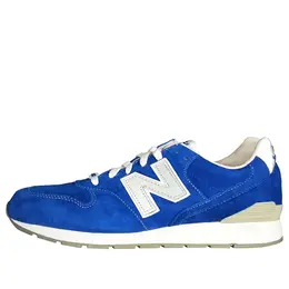 New Balance: Синие кроссовки 