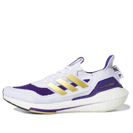 Adidas: Фиолетовые кроссовки 