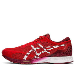 Asics: Красные кроссовки 