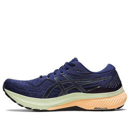 Asics: Синие кроссовки 
