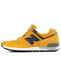 New Balance: Жёлтые кроссовки  576