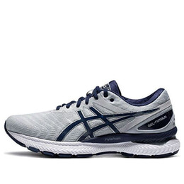 Asics: Серые кроссовки 