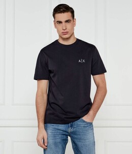 Armani Exchange: Однотонная футболка 