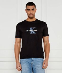 Calvin Klein Jeans: Чёрная футболка 