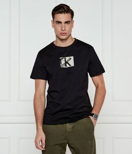 Calvin Klein Jeans: Чёрная футболка 