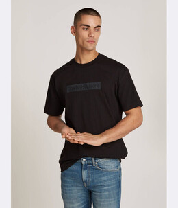 Calvin Klein Jeans: Чёрная футболка 