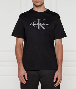 Calvin Klein Jeans: Чёрная футболка 