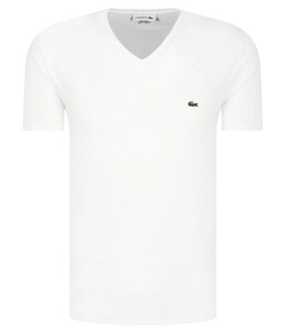 Lacoste: Белая футболка 