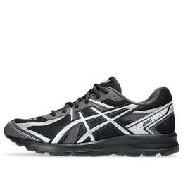 Asics: Чёрные кроссовки 