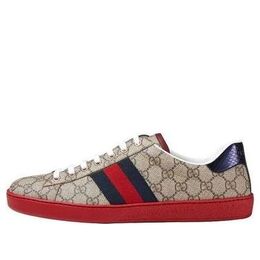Gucci: Коричневые кроссовки  GG Supreme