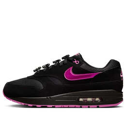 Nike: Чёрные кроссовки  Air Max 1