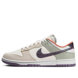 Nike: Бежевые кроссовки  Dunk Low
