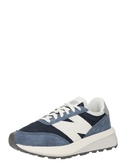New Balance: Синие кроссовки 