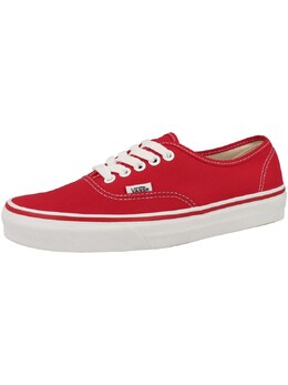 Vans: Красные кроссовки  Authentic