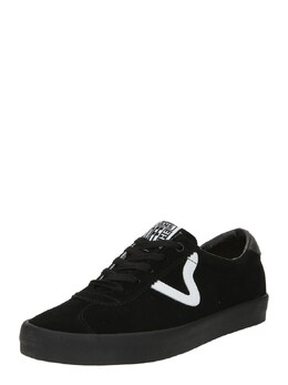 Vans: Чёрные кроссовки 