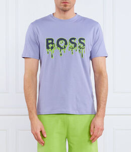 BOSS Orange: Футболка с принтом 