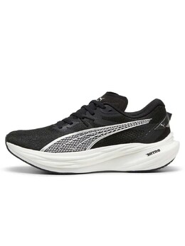 PUMA: Чёрные кроссовки  Deviate Nitro