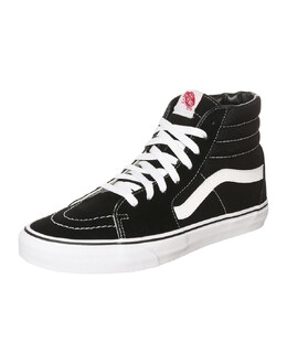 Vans: Чёрные кроссовки  Sk8-Hi