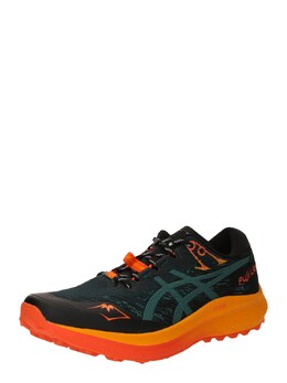 Asics: Тёмные кроссовки 