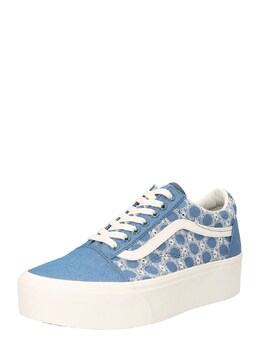 Vans: Голубые кроссовки  Old Skool
