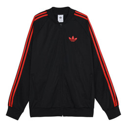 Adidas: Чёрная куртка  Originals