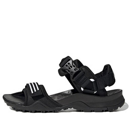 Adidas: Чёрные сандалии  Terrex Cyprex Ultra