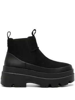 UGG: Чёрные ботинки 