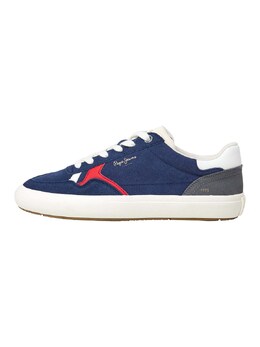 Pepe Jeans: Синие кроссовки 