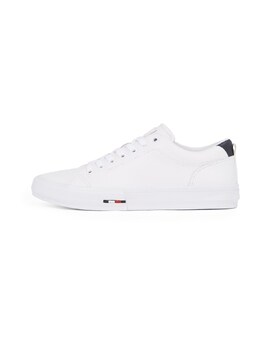 Tommy Hilfiger: Белые кроссовки 