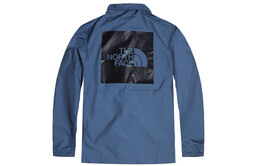 The North Face: Голубая куртка 