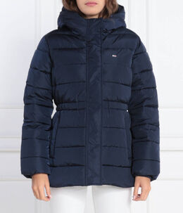 Tommy Jeans: Синяя куртка 
