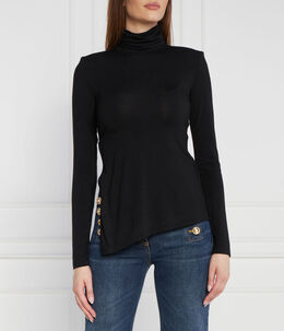 Elisabetta Franchi: Чёрный свитер 