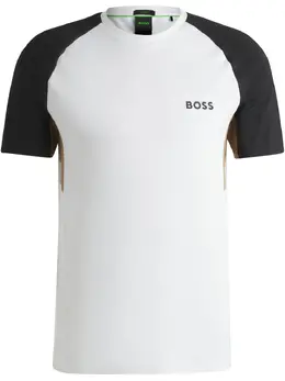 BOSS: Белая футболка 
