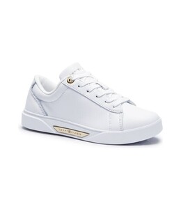 Tommy Hilfiger: Белые кеды 