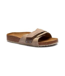 Birkenstock: Бежевые сандалии 