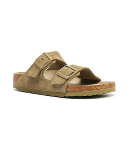 Birkenstock: Зелёные сандалии 