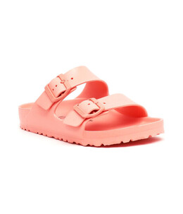 Birkenstock: Розовые сандалии 