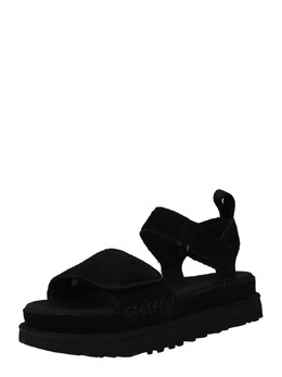 UGG: Чёрные сандалии 