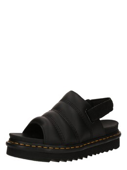 Dr. Martens: Чёрные сандалии 