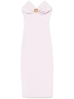 Elisabetta Franchi: Платье с бантом 